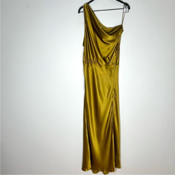 The Sei Sz 4 Off-The-Shoulder Silk Maxi Dress - Picture 5 of 11